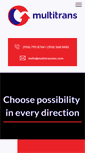 Mobile Screenshot of multitransinc.com